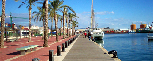 de vissershaven van Castellon